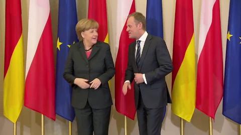 Angela Merkel przyleciała do Polski