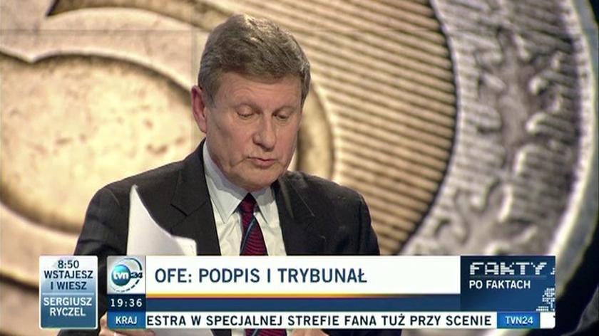 Balcerowicz apeluje do ministra Szczurka