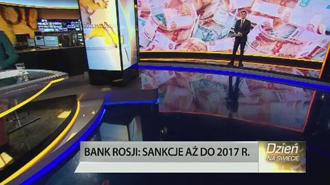 Bank Rosji: Sankcje aż do 2017 roku