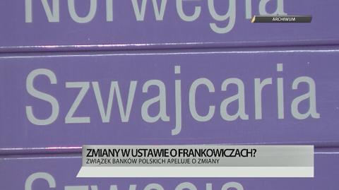 Banki chcą zmian w ustawie o frankowiczach