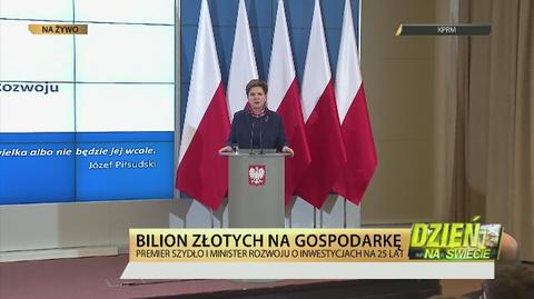 Beata Szydło o Planie Morawieckiego