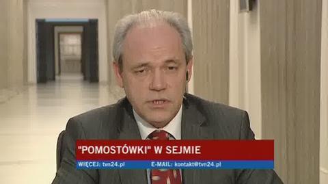 "Będzie jak chce rząd"/TVN24
