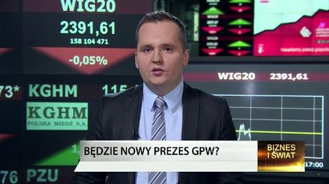 Będzie nowy prezes GPW?