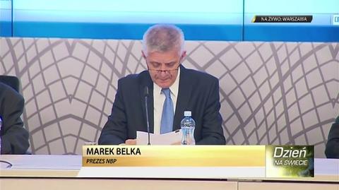 Belka po posiedzeniu RPP: Stopy procentowe bez zmian do końca trzeciego kwartału