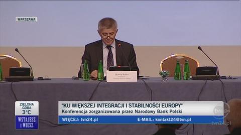 Belka: Polska wciąż chce wstąpić do strefy euro (TVN24)