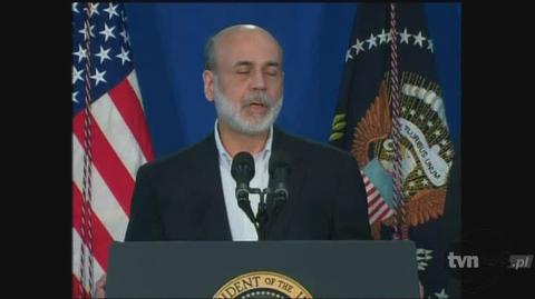 Bernanke o swojej pracy (TVN CNBC Biznes)