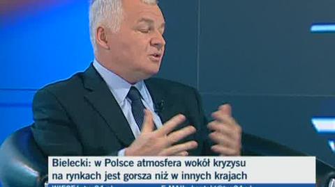 Bielecki uważa, że na GPW wrócą niebawem zagraniczni inwestorzy