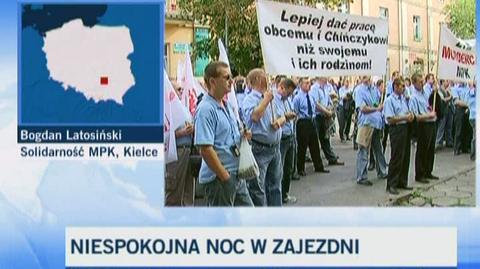 Bogdan Latosiński, szef Solidarności w kieleckim MPK