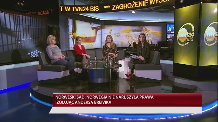 Breivik kontra Norwegia. Debata Kobiet w TVN24 BiS
