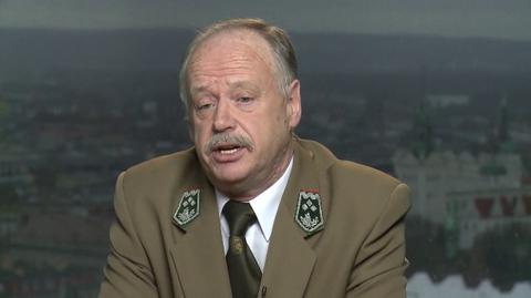 Bronisław Sasin, przewodniczący Związku Leśników Polskich w RP