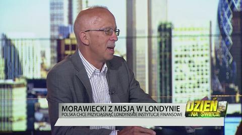 Były prezes GPW: popieram wysiłki Morawieckiego w Londynie