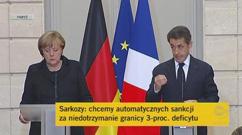 Całe wystąpienie Nicolasa Sarkozy'ego/TVN24