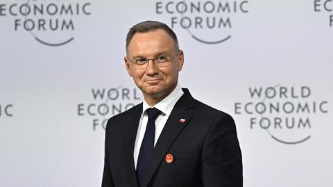 Andrzej Duda na spotkaniu z Xi Jinpingiem