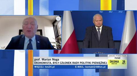 Prof. Noga: ostatnie posiedzenie RPP świadczy o tym, że NBP się poddał