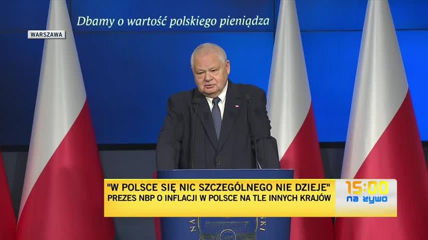 Kiedy będą obniżone stopy procentowe w Polsce? Odpowiada Adam Glapiński (wypowiedź z 5 stycznia 2023)