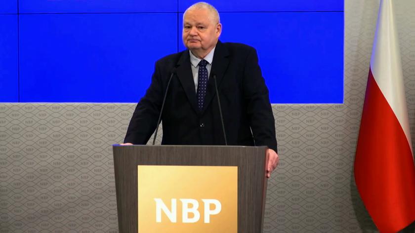 Prezes NBP o banknocie 1000 zł (wideo ze stycznia 2021)