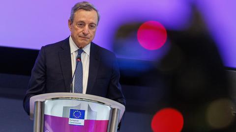 Draghi ostrzega Europę. "Nie będzie w stanie"