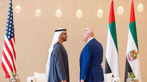 Donald Trump w Zjednoczonych Emiratach Arabskich