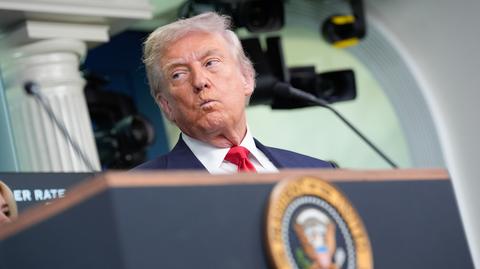 Pomyłka Trumpa. Mówił, że udaje się do Rosji zamiast na Alaskę