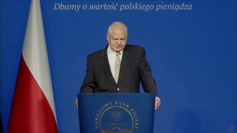 Glapiński o stopach procentowych (materiał z kwietnia 2025)