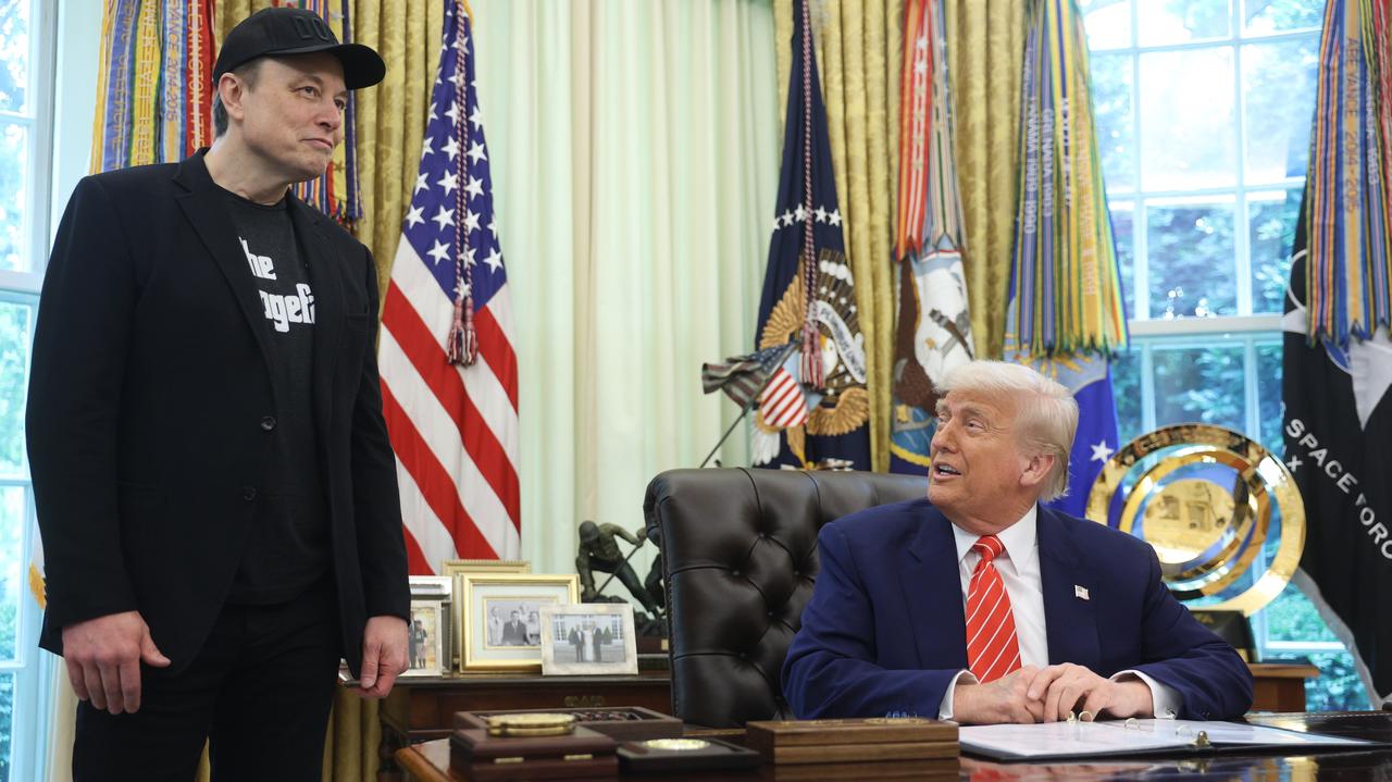 Donald Trump żegna Elona Muska