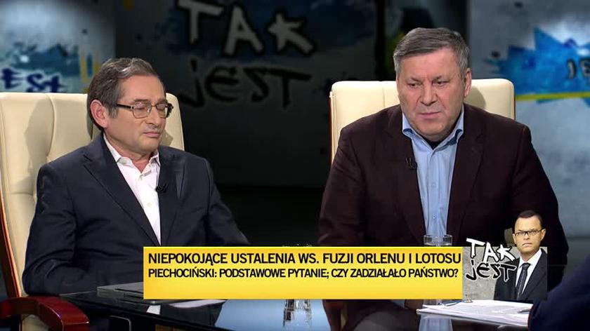 Janusz Piechociński komentuje fuzję Orlen i Lotos