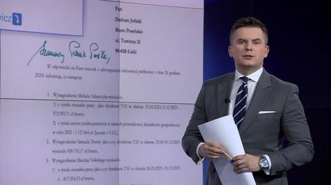 Wysokie zarobki w TVP Adamczyka, Pereiry, Tulickiego i Olechowskiego (wideo z grudnia 2023 roku)