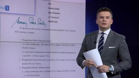 Wysokie zarobki w TVP Adamczyka, Pereiry, Tulickiego i Olechowskiego