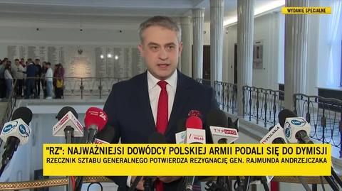 Gawkowski: minister Błaszczak powinien podać się do dymisji