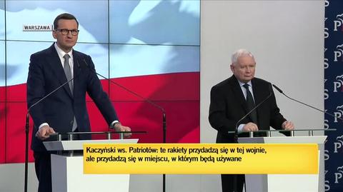 Morawiecki o tym, kiedy przestanie płynąć rosyjska ropa (wypowiedź z 28 listopada 2022)