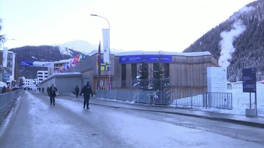 The start of the Economic Forum in Davos.  World leaders will talk about two wars