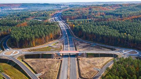 Rozładunek maszyny TBM