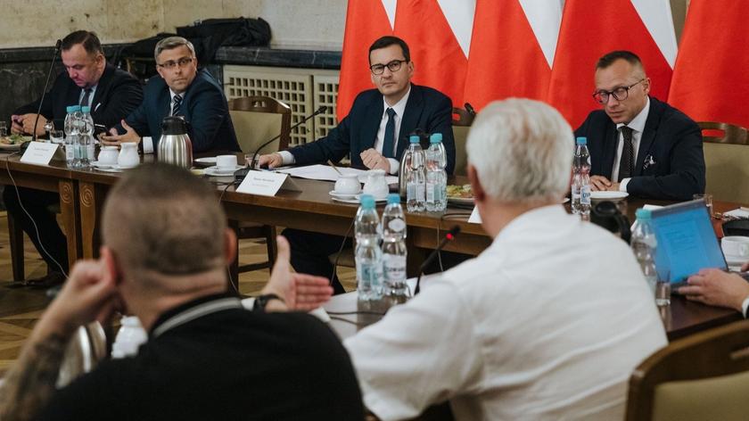 Dominik Kolorz po spotkaniu z premierem Morawieckim w sprawie górnictwa