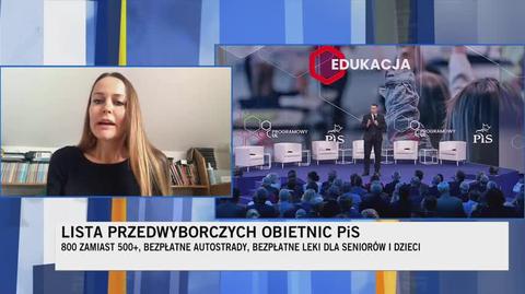 Edyta Wojtyla o podwyższeniu świadczenia 500 plus: to na pewno pobudzi inflację