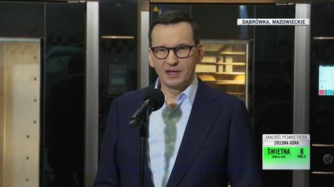 Morawiecki o podatku od zbiórek