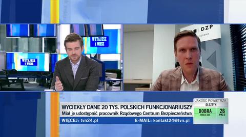 Wyciek danych funkcjonariuszy - komentarz eksperta