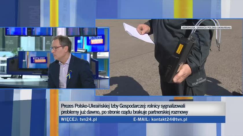 Jacek Piechota o tym, że konwoje nie pomogą w rozwiązaniu problemu kryzysu zbożowego