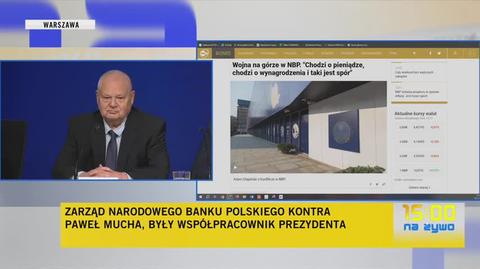 Adam Glapiński: jesteśmy na pierwszych stronach gazet finansowych jako przedmiot podziwu i sukcesu