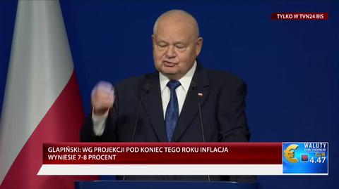 Glapiński: kończymy cykl podwyżek stóp (wypowiedź z 7 lipca 2023)