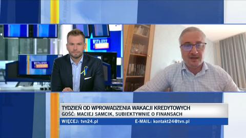 Samcik: połowa uprawnionych zgłosiła wniosek o wakacje kredytowe