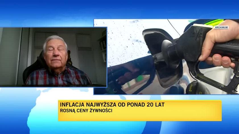 Kuczyński: spadek inflacji dopiero w drugim kwartale 2022 roku