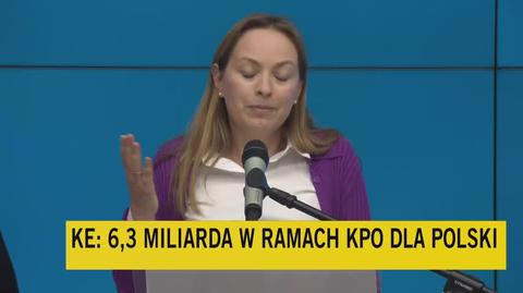 15 tys. zł na Polaka. Minister Katarzyna Pełczyńska-Nałęcz o środkach z KPO (wideo z 29 lutego 2024)