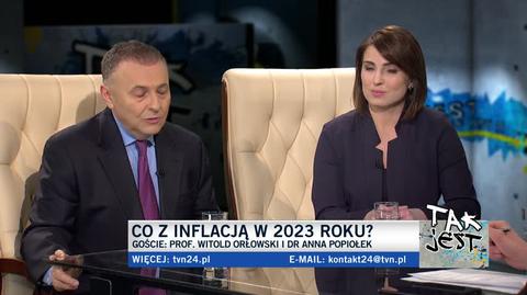 Orłowski o inflacji w 2023 roku