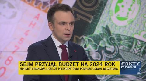Andrzej Domański o kwocie wolnej od podatku