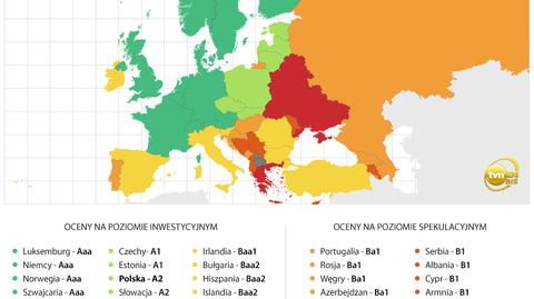 Ratingi Moody's w Europie