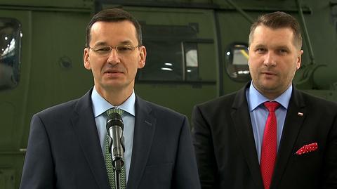 Mateusz Morawiecki w Polskich Zakładach Lotniczych w Świdniku