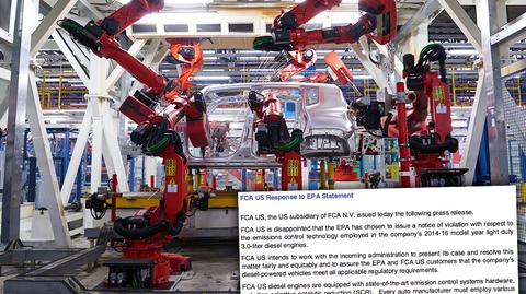 Fiat Chrysler podejrzany o manipulowanie pomiarami toksyczności spalin