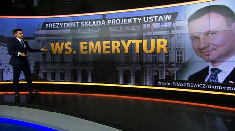 Projekty ustaw prezydenta Dudy. Zobacz, co proponuje