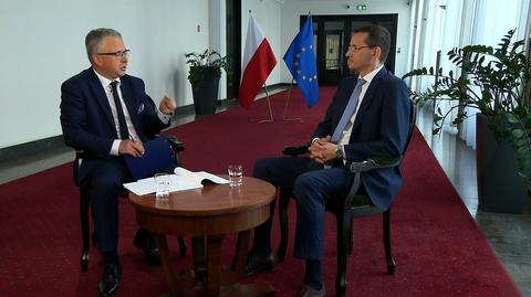 Morawiecki w TVN24 BiS o polskiej reprezentacji: optymizm przekłada się na portfele 	 