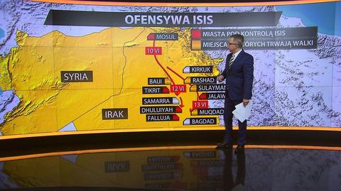 Sunniccy bojownicy zdobywają Irak